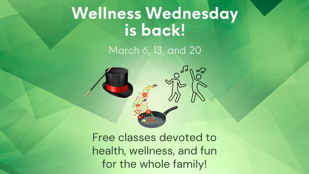 Virtual Wellness Wednesdays in March